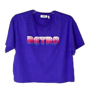 ❤️ FIVE CM Retro cropped Tshirt Size 1